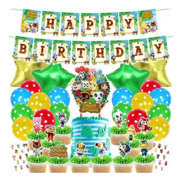 animal crossing Other - Animal Crossing Birthday Party Supplies